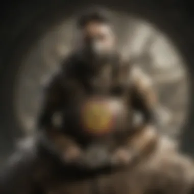 Character Utilizing Bottlecap Lens for Enhanced Vision A character utilizing a bottlecap lens for enhanced vision in the game