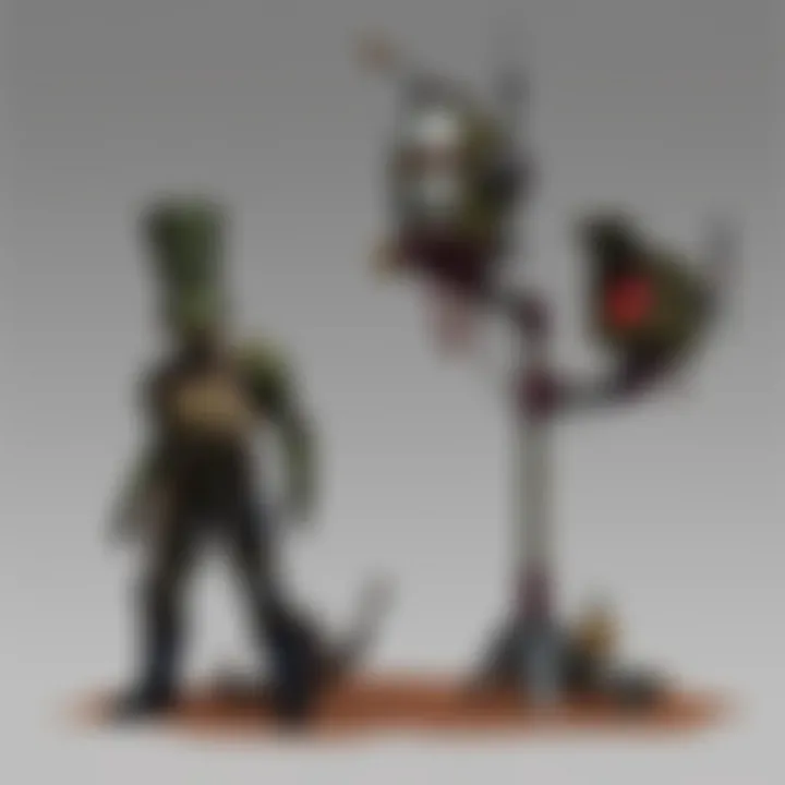 Player Strategy Involving Junk Stations Player strategically using a junk station during gameplay