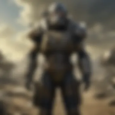 Character Concept Art An artistic interpretation of a key character from the Fallout series