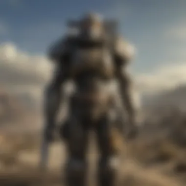 A Glimpse into the Fallout World Post-apocalyptic landscape showcasing ruins and nature intertwining