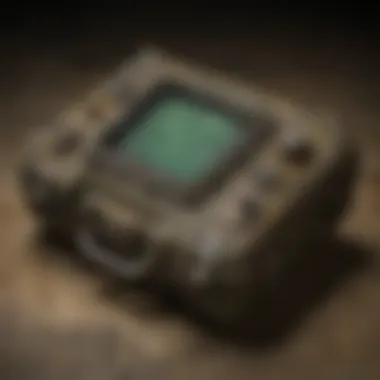 Close-up view of a Pip-Boy Kit showcasing its intricate designs