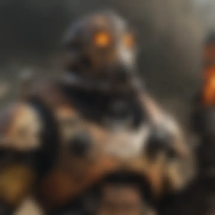 A close-up view of the Scorch Marker detailing its unique features