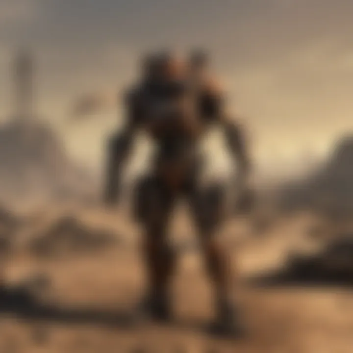 Artistic representation of the lore surrounding the Scorch Marker