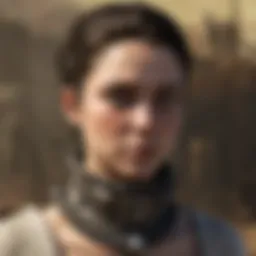 A detailed depiction of the slave choker artifact in Fallout, showcasing its intricate design.