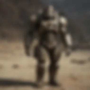 Ceramic Item in Fallout Gameplay An in-game scene featuring a ceramic item prominently displayed.