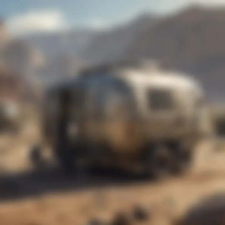 Off-road capabilities of a Vegas trailer