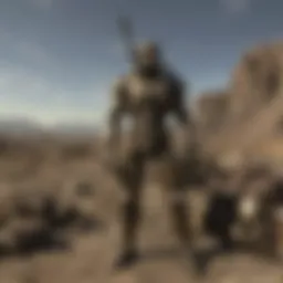 An array of explosive devices and weapons featured in Fallout: New Vegas.