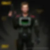 The iconic Pip-Boy interface displaying vital stats in Fallout 3