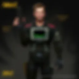 The iconic Pip-Boy interface displaying vital stats in Fallout 3