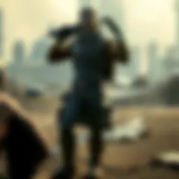 An expansive view of the wasteland in Fallout 4