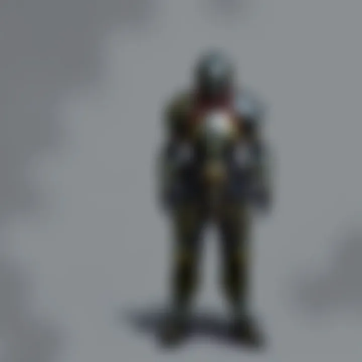 A vibrant collection of various Fallout armor sets displayed together