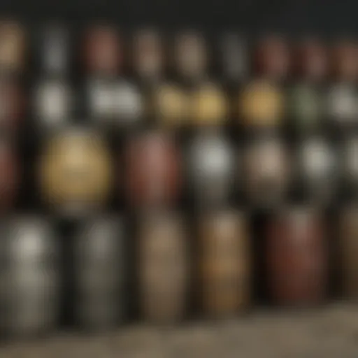 A variety of chemical barrels lined up in a Fallout setting