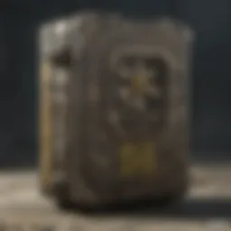 Exterior design of the Fallout computer case showcasing its unique style