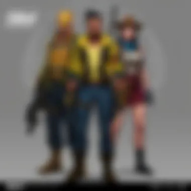 An in-game screenshot showcasing character customization options.