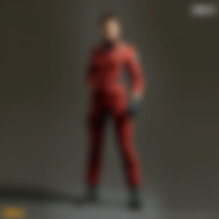 The Iconic Jumpsuit Design of Fallout Detailed view of the iconic jumpsuit design