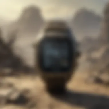 Health Monitoring Feature on Smartwatch in Fallout Universe