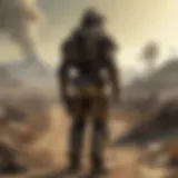Radiation-Infused Landscape Radiation-infused landscape in Fallout Universe