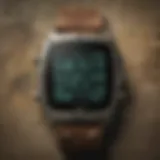 Retro Futuristic Smartwatch in Fallout Universe