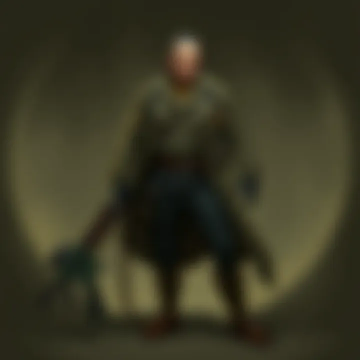 Artistic representation of Vernon Dodge in a Fallout setting