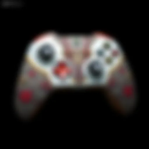 Fallout Xbox Controller close-up showcasing design details