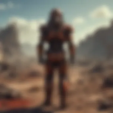 Irradiated Blood in the Wasteland Concept art of irradiated blood flowing in a wasteland setting