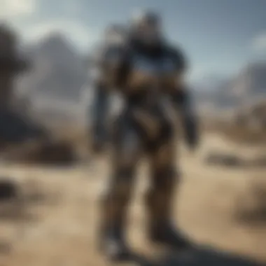 Legendary Power Armor Suit in Fallout Universe