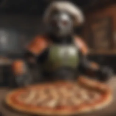 Diverse Pizza Offerings at Little Caesars Delicious variety of pizzas served at Little Caesars, highlighting menu diversity
