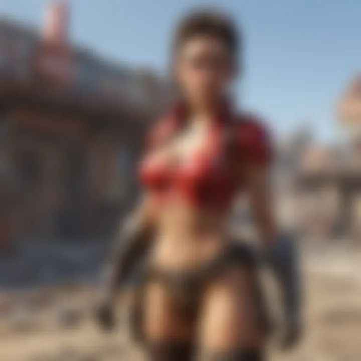 Mysterious Nuka-Cola Girl Figure