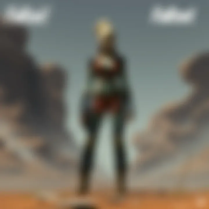 Exploring the Post-Apocalyptic Landscape An immersive landscape depicting a post-apocalyptic environment.