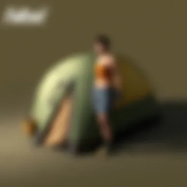 Comparison of different types of tents for outdoor survival