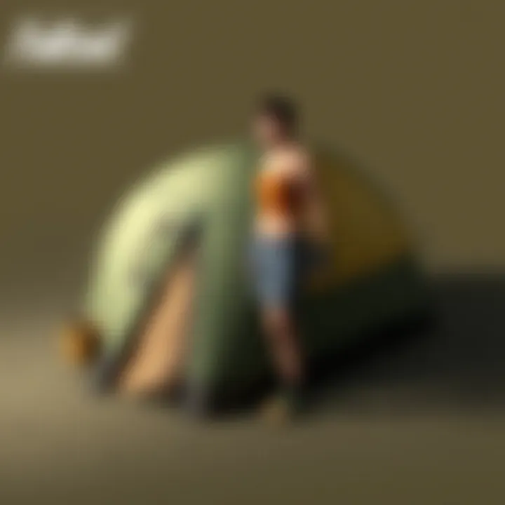 Comparison of different types of tents for outdoor survival