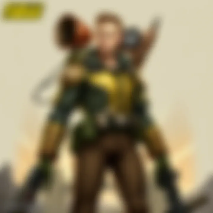 Thematic Elements of Fallout A visual representation of the thematic elements present in the Fallout movie