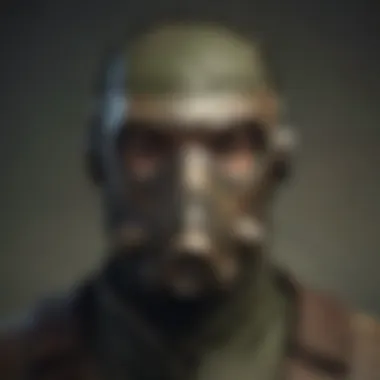 Mysterious NCR Ranger Mask Close-up