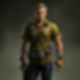 NCR shirt showcasing design details