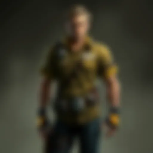 Design Details of the NCR Shirt NCR shirt showcasing design details