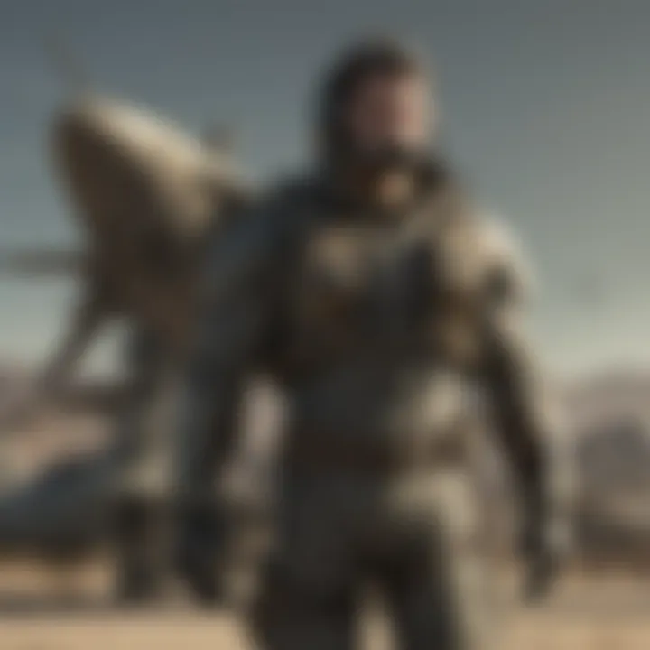 Nellis Air Force Base's influence on the gaming community, featuring a Fallout-themed artwork