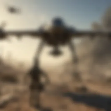 Strategic Precision Strike Capability Precision Attack Drone Targeting Enemy Positions