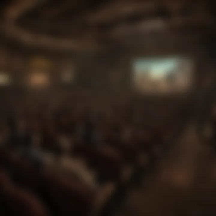 Audience immersed in a theatrical performance at the Quest Casino Theater