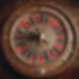Roulette Wheel Spinning in Las Vegas Casino