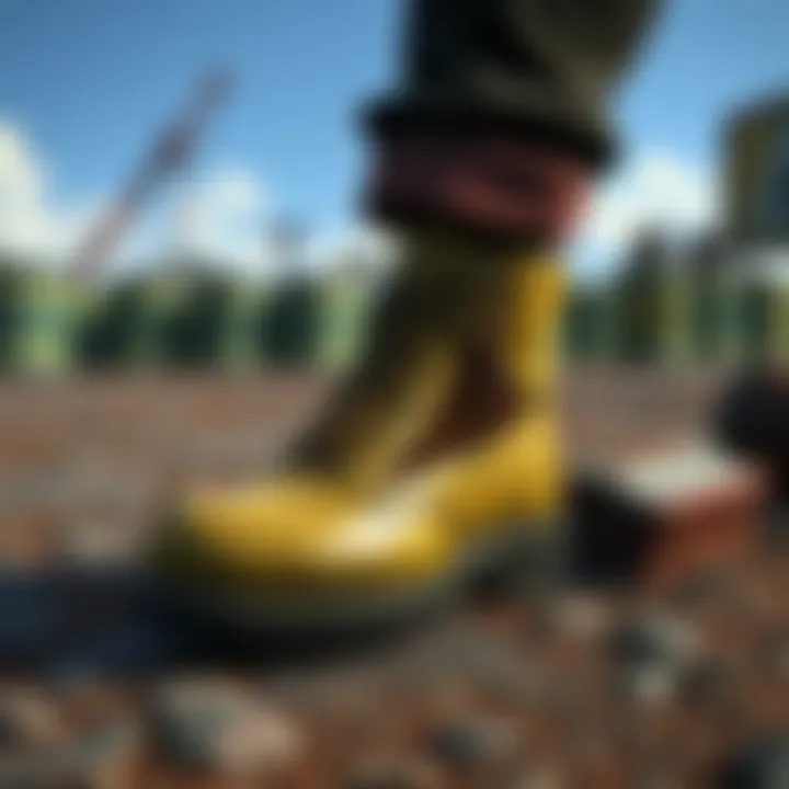 Sole Survivor Shoes in Action Character wearing Sole Survivor shoes during gameplay