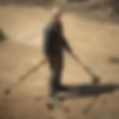 Strategic Gameplay with the Croquet Mallet Gameplay scene depicting the strategic use of the single croquet mallet in a Fallout encounter.
