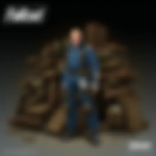 A collection of scrap items organized for easy access