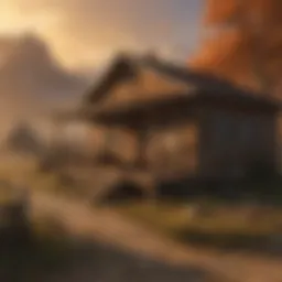 Sunset Farm Cabins cozy interior with fireplace