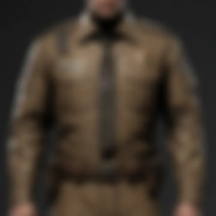 Tan Uniform Fabric Texture Detail