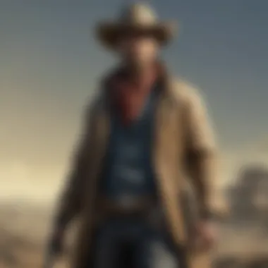 The Cowboy Duster in a Post-Apocalyptic World A character wearing a cowboy duster in a post-apocalyptic setting