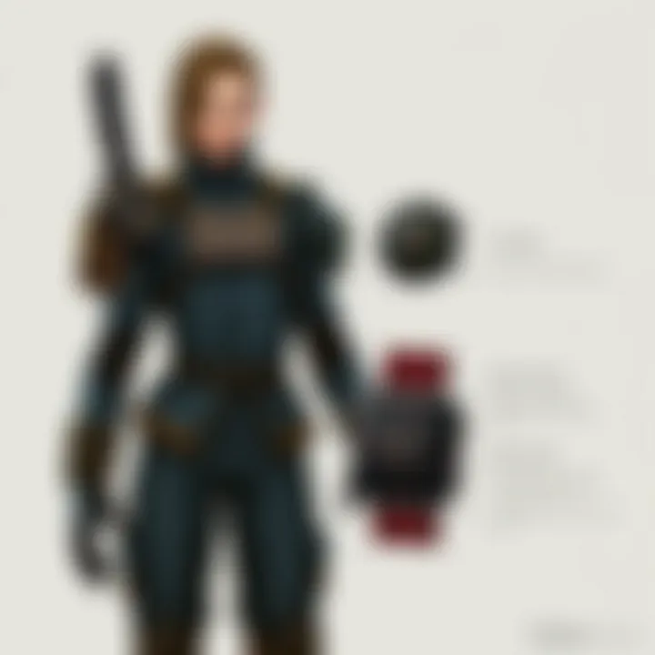 Side-by-side comparison of Pip-Boy and Galaxy Watch functionalities