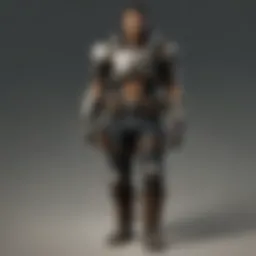 Lorenzo Knight's character design showcasing his unique attire and features