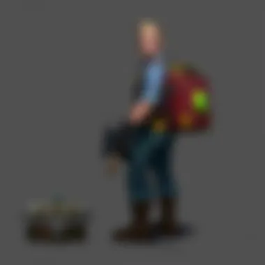 A close-up of the contents of a Fallout lunchbox