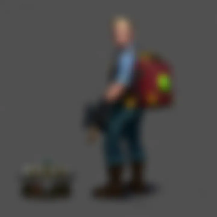 A close-up of the contents of a Fallout lunchbox