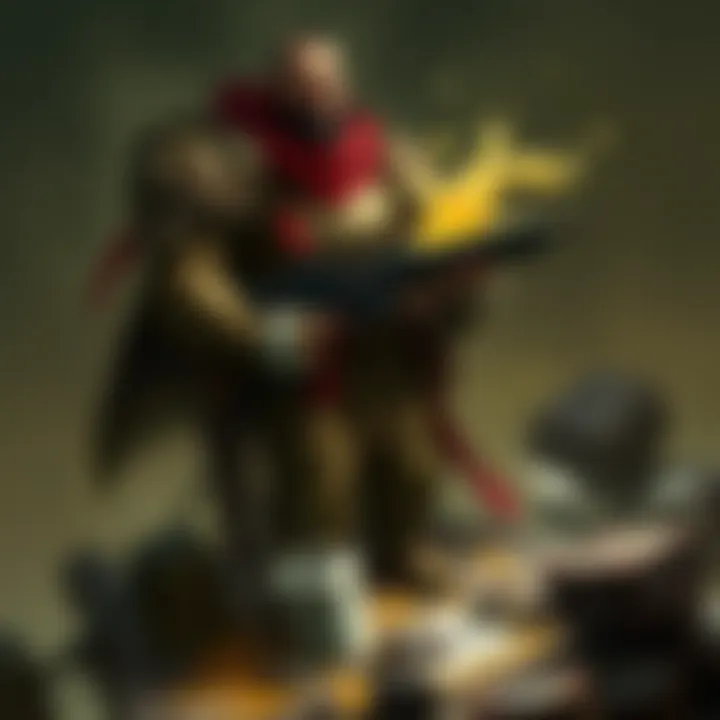 Historical Context of Healing Powders An ancient scroll depicting the historical use of healing powders in combat